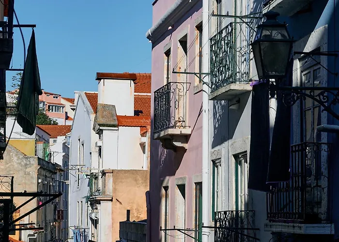 Les Deux Mariettes Maison Rose Lisbona